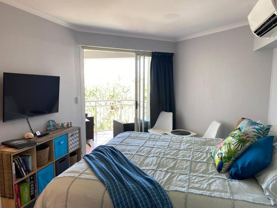 Alex Heads Beachfront Resort King Bed Studio Room Alexandra Headland Exterior foto